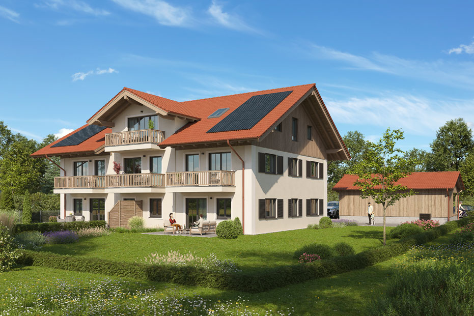 Neubau Doppelhäuser Bad Tölz, Buchsteinweg